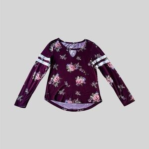 Joe Boxer Keyhole Jersey Long Sleeve Tee